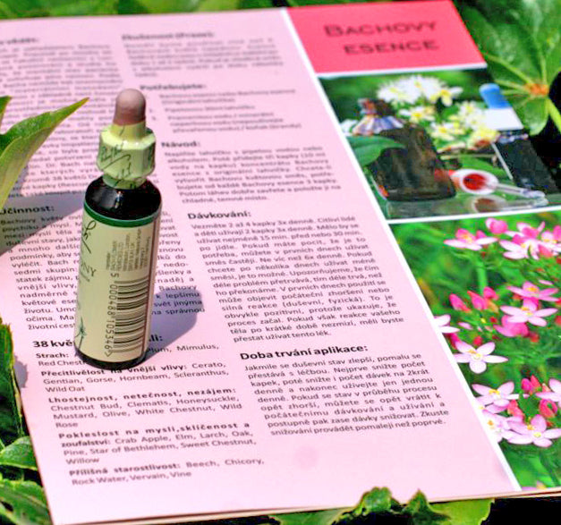 Bachovy květové esence 20 ml +  příručka