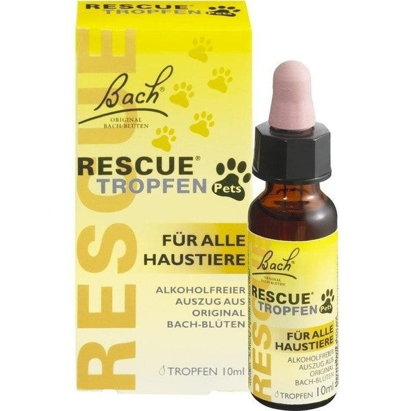 Krizové kapky pro zvířata (Rescura) - Bachovy květové esence 10 ml