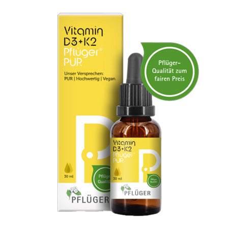 Vitamin D3+K2 Pflüger® PUR kapky