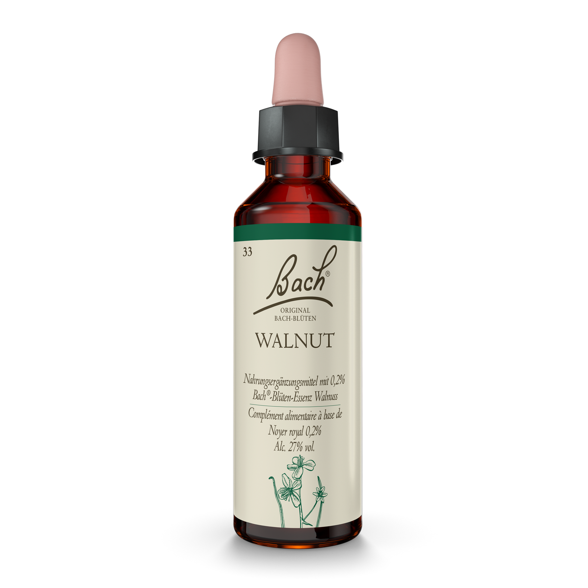 Walnut, Bachovy květové esence