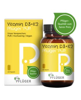 Vitamin D3+K2 Pflüger® PUR